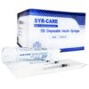 27 Gauge x 1/2" Insulin Syringe – Box (100)